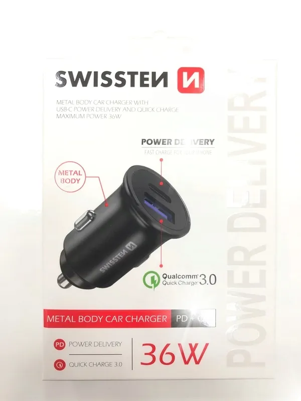 ladowarka-samochodowa-swissten-usb-usb-c-36w-pd