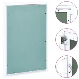 panel-rewizyjny-z-aluminiowa-rama-i-zielona-plyta-gipsowa-456x656-mm
