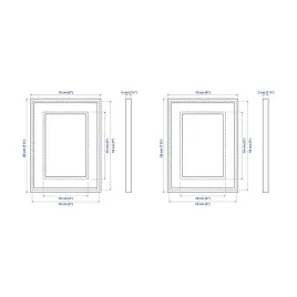 2-szt-ramka-czarna-13x18-cm-rodalm-elegancka-do-zdjec