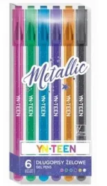 dlugopis-zelowe-6szt-metallic-8197