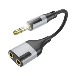 kabel-audio-2w1-borofone-jack-35mm-meski-na-2x-jack-35mm-zenski-15cm