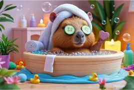 puzzle-kapibara-w-spa-160-elementow-dla-dzieci