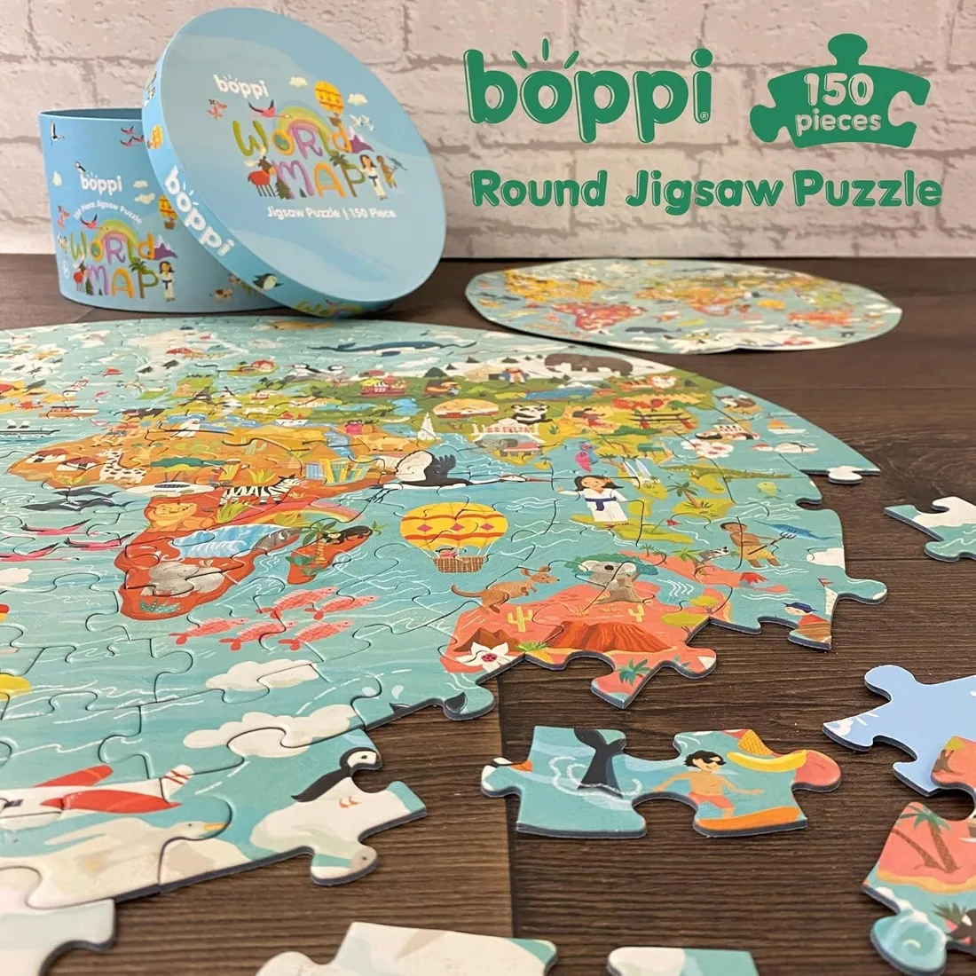 puzzle-mapa-swiata-dla-dzieci-150-elementow