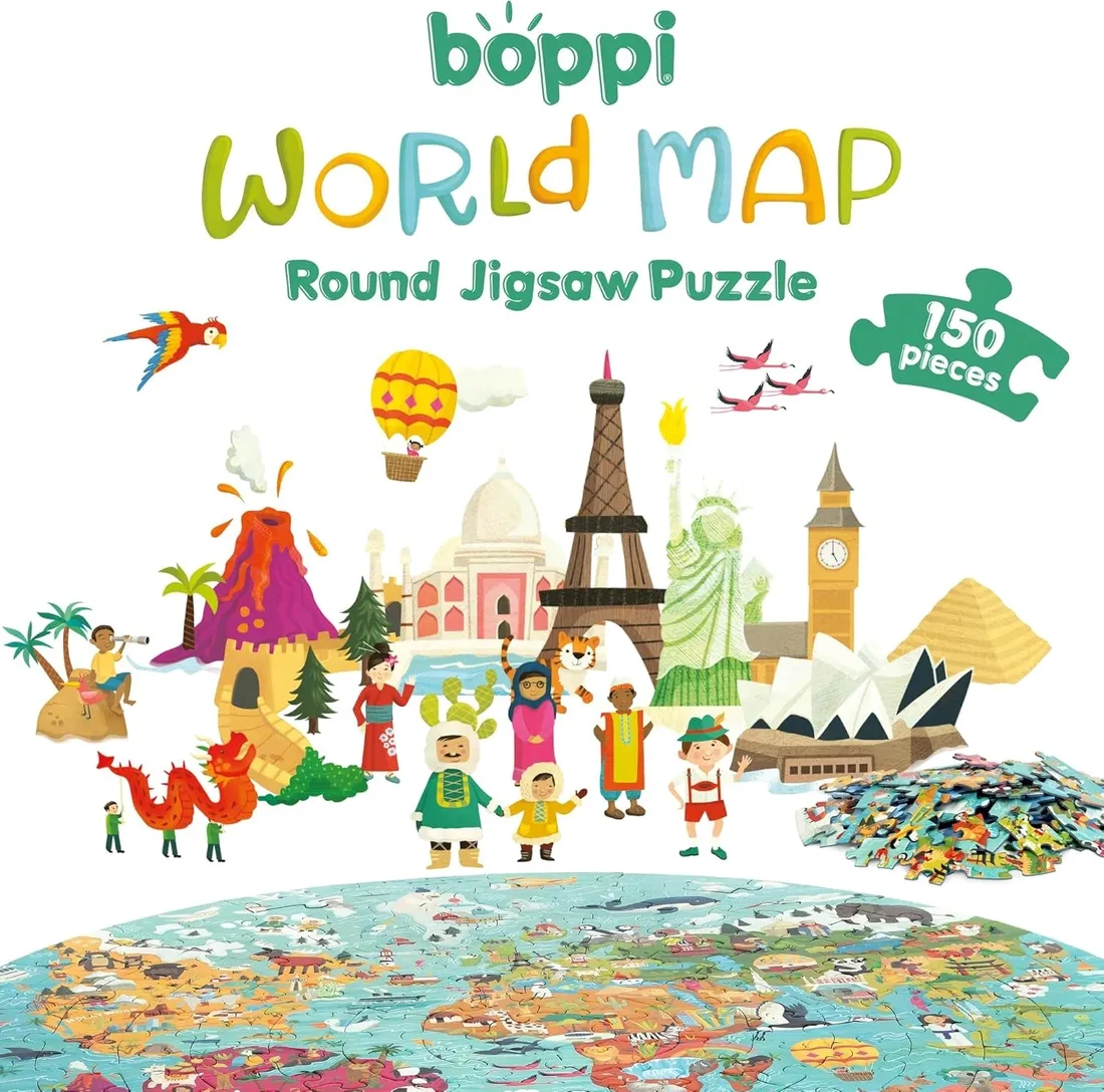 puzzle-mapa-swiata-dla-dzieci-150-elementow