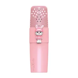mikrofon-z-glosnikiem-maxlife-mxbm-500-animal-rozowy