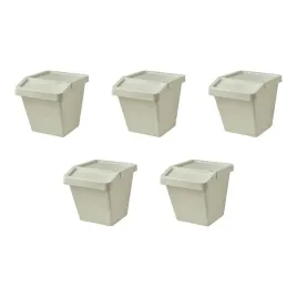 5-szt-kosz-do-segregacji-60-l-bezowy-z-pokrywka-sortera