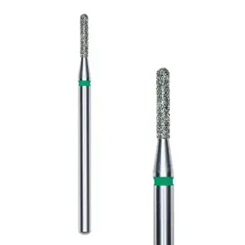 staleks-frez-diamentowy-zaokraglony-walec-zielony-14mm-8mm-fa30g014-8