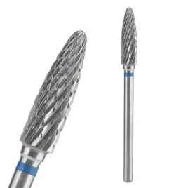 staleks-frez-z-weglika-stozek-okragly-niebieski-4mm-14mm-ft90b040-14