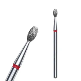 staleks-frez-diamentowy-oliwka-kulka-czerwony-25mm-5mm-fa130r025-5