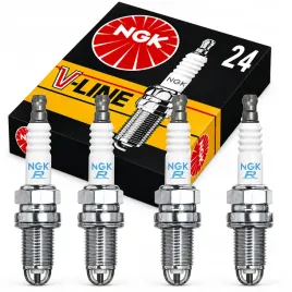 4x-swiece-zaplonowe-ngk-3045-bkur6et-10-audi-mercedes-seat-skoda-vw-gaz-lpg