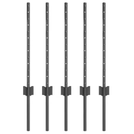 slupek-ogrodzeniowy-5-szt-szary-60-cm-stal