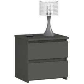 szafka-nocna-cl2-grafit-szary-stolik-40cm-2szuflady-pak