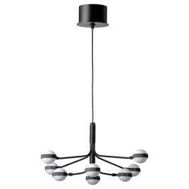 zyrandol-led-8-ramienny-czarny-bialy-70-cm-storslinga