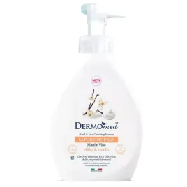 dermomed-mydlo-do-rak-i-twarzy-w-piance-mleko-and-wanilia-500-ml