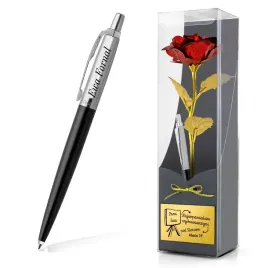 zestaw-roza-i-dlugopis-parker-jotter-ct-grawer