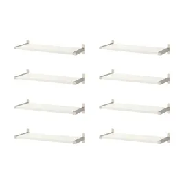 8-szt-polka-scienna-bergshult-granhult-bialy-niklowany-80x30-cm