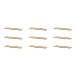 9-szt-polka-komplement-dab-bejcowany-bialy-100x35-cm