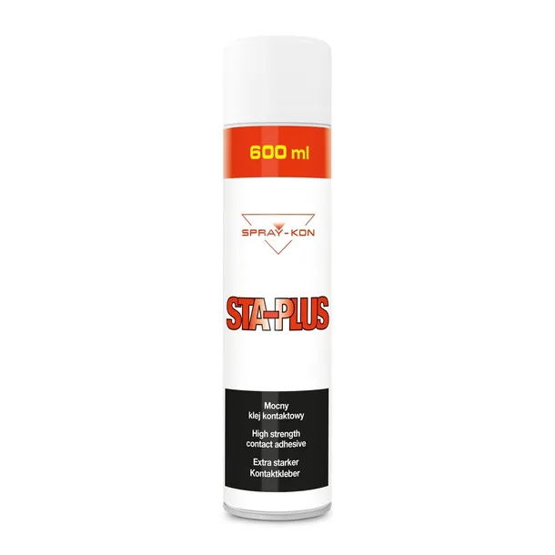 STA-PLUS KLEJ KONTAKTOWY 600ml PŁYTY MDF HPL PCV PP