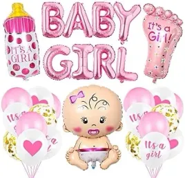 dekoracje-baby-shower-dziewczynka-rozowe-balony-it-s-a-girl