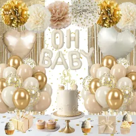 dekoracje-baby-shower-bezowe-balony-oh-baby-gender-reveal-68-el