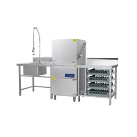 zmywarka-kapturowa-stol-zaladowczy-stol-wyladowczy-komplet-98-kw-nowa