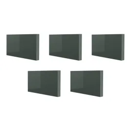 5-szt-kallarp-front-szuflady-polysk-ciemny-szarozielony-40x10-cm