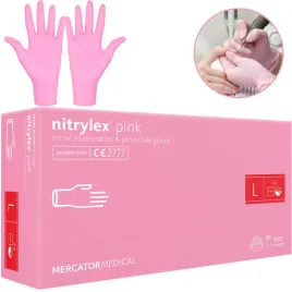 rekawice-bezpudrowe-rozowe-nitrylowe-diagnostyczne-100-szt-l
