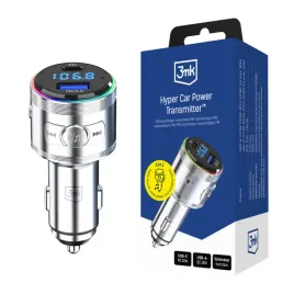 3mk-hyper-car-power-transmitter-48w-fm-bt-5-3-pd-qc-usb-c-a-srebrny