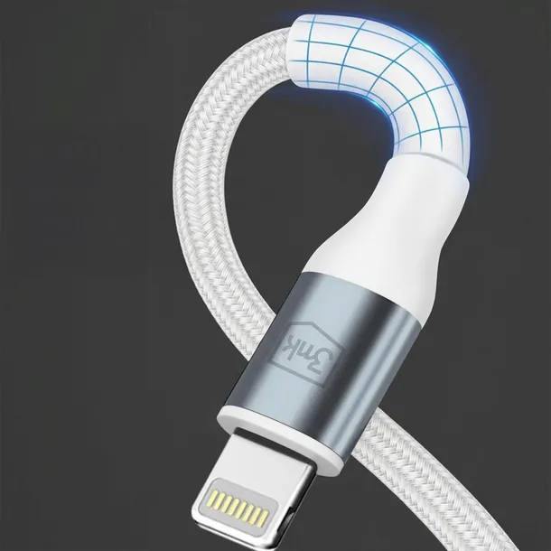 3mk-hyper-cable-n-series-usb-c-do-lightning-1m-pd-20w-bialy-dlugosc-przewodu-1-m