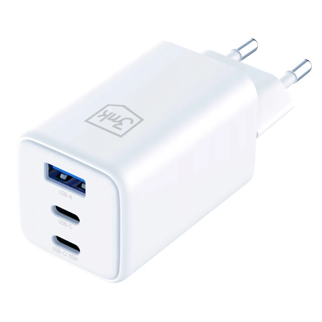 3mk-hyper-gan-ladowarka-65w-1xusb-a-2xusb-c-pd-pps-qc4-biala-stan-nowy