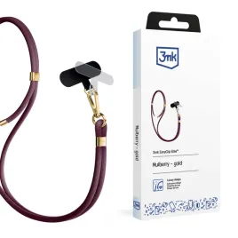 3mk-easyclip-elite-pasek-do-telefonu-nylon-mulberry-zlote-akcenty