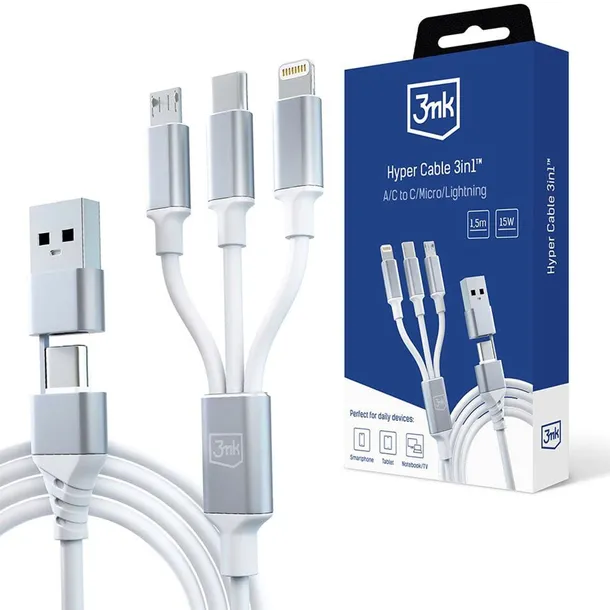 3mk-hyper-cable-3w1-usb-a-usb-c-do-usb-c-microusb-lightning-15m-bialy-stan-nowy-stan-opakowania-oryginalne