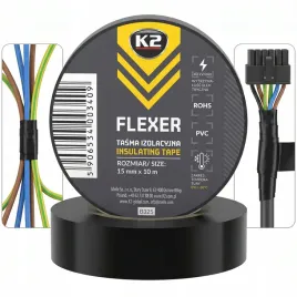pcv-tasma-izolacyjna-k2-flexer-czarna-do-kabli-oraz-przewodow-15mmx10m