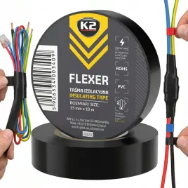 tasma-izolacyjna-k2-flexer-czarna-elektryczna-do-przewodow-15mmx10m