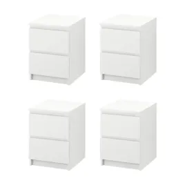 4-szt-malm-komoda-2-szuflady-biala-40x55-cm-nowoczesny-design