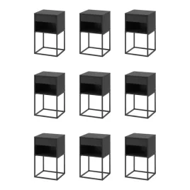 9-szt-stolik-nocny-vikhammer-czarny-minimalistyczny-40x39-cm