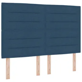 wezglowie-led-z-paskami-led-niebieski-160-cm-tkanina