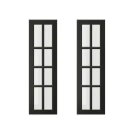 2-szt-czarne-drzwi-szklane-30x100-cm-do-kuchni