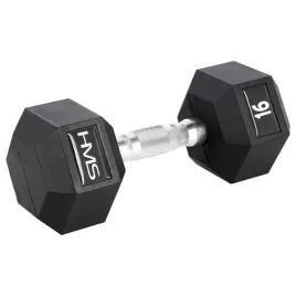 hantla-treningowa-stalowa-gumowana-szesciokatna-hex-pro-16-kg-hms