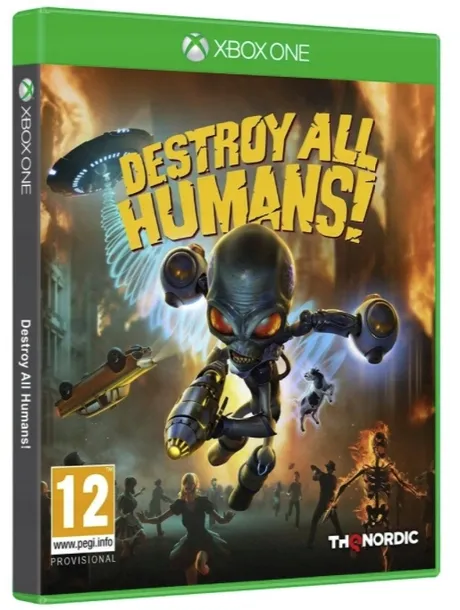 DESTROY ALL HUMANS - XBOX ONE - POLSKIE NAPISY!
