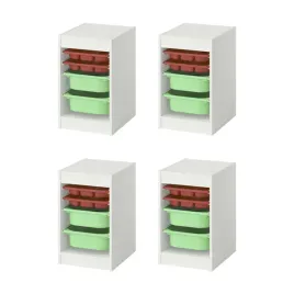 4-szt-regal-trofast-z-pojemnikami-bialy-czerwony-jasnozielony-34x44-cm