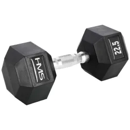 hantla-treningowa-stalowa-gumowana-szesciokatna-hex-pro-225-kg-hms