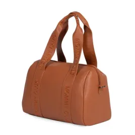 childhome-torba-do-wozka-mommy-club-vegan-leather-brown