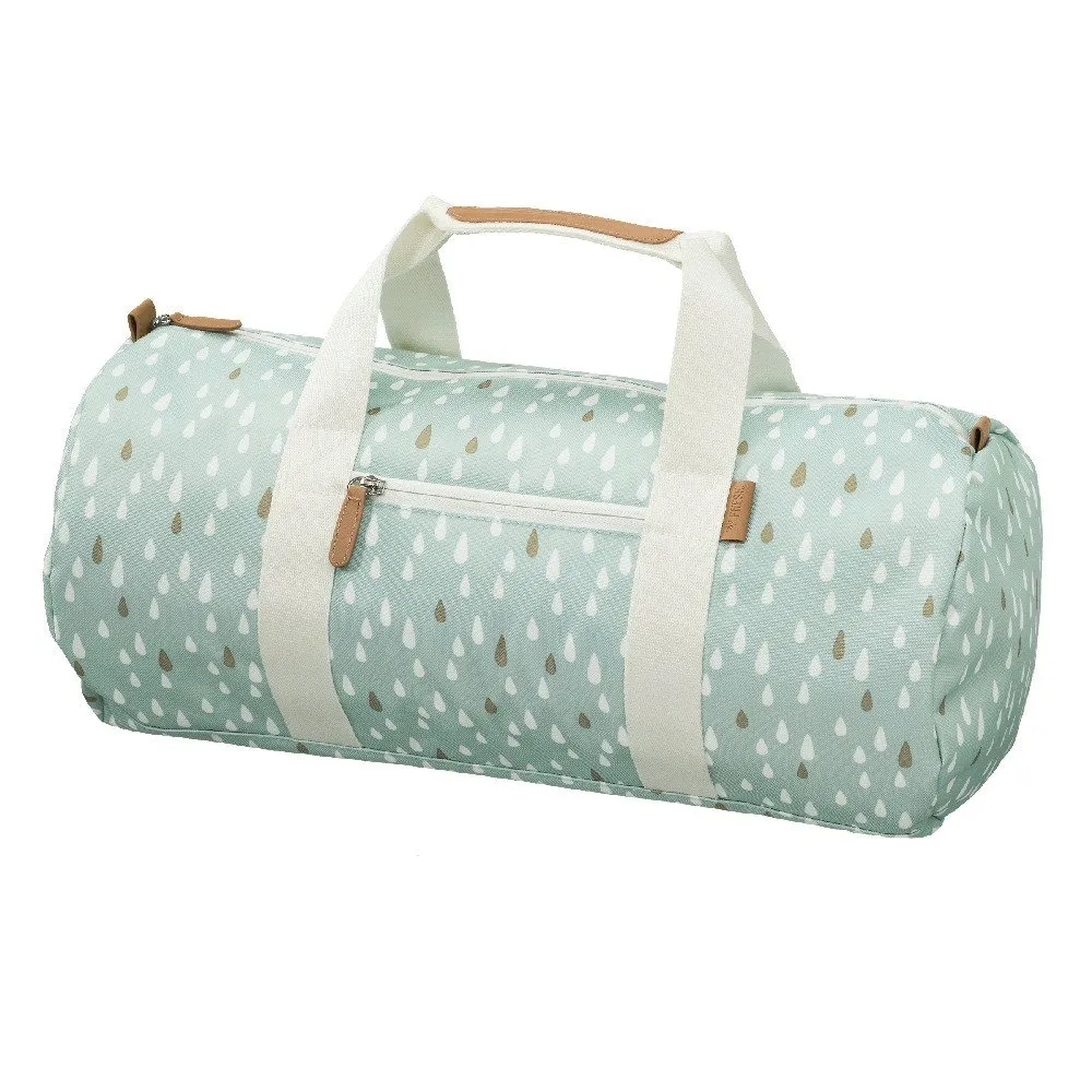 fresk-torba-weekend-bag-kropelki-blue