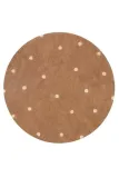 dywan-do-prania-round-dot-chestnut-140cm