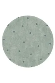 dywan-do-prania-round-dot-blue-sage-o140cm