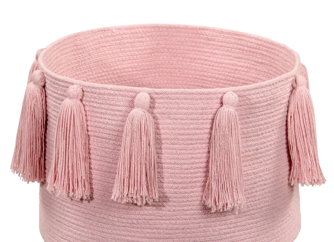 kosz-basket-tassels-pink