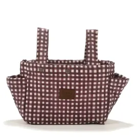 la-millou-organizer-do-wozka-ortalion-burgundy-vichy