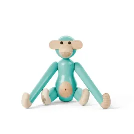 kay-bojesen-drewniana-malpka-95cm-turquoise