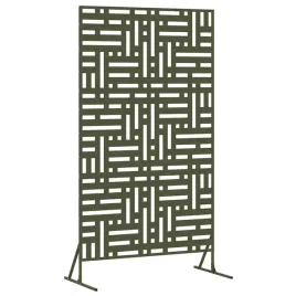 ekran-prywatnosci-oliwkowy-100-x-50-x-180-cm-stal